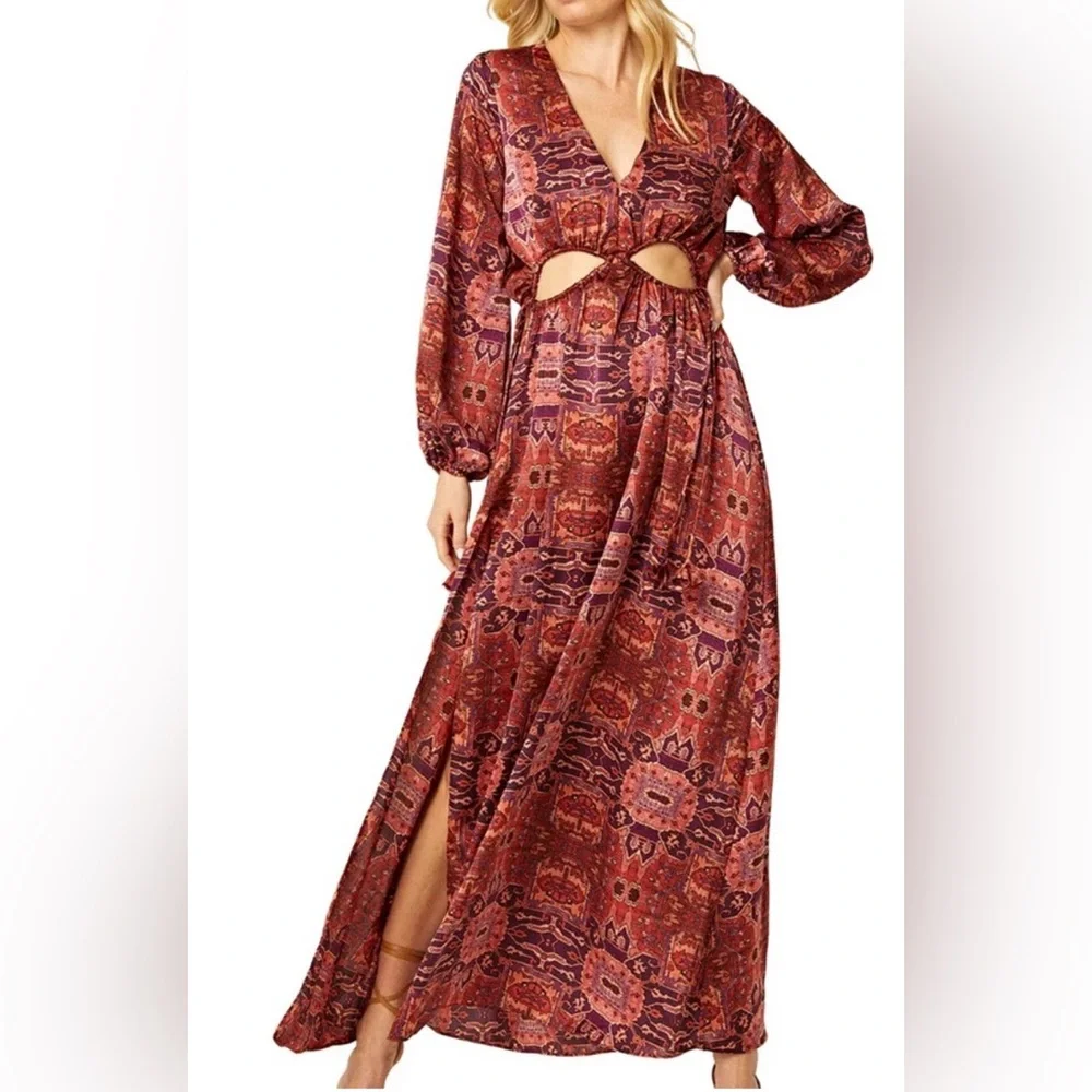 MISA Los Angeles Kasia Dress Septima Tapestry - Picture 1 of 7